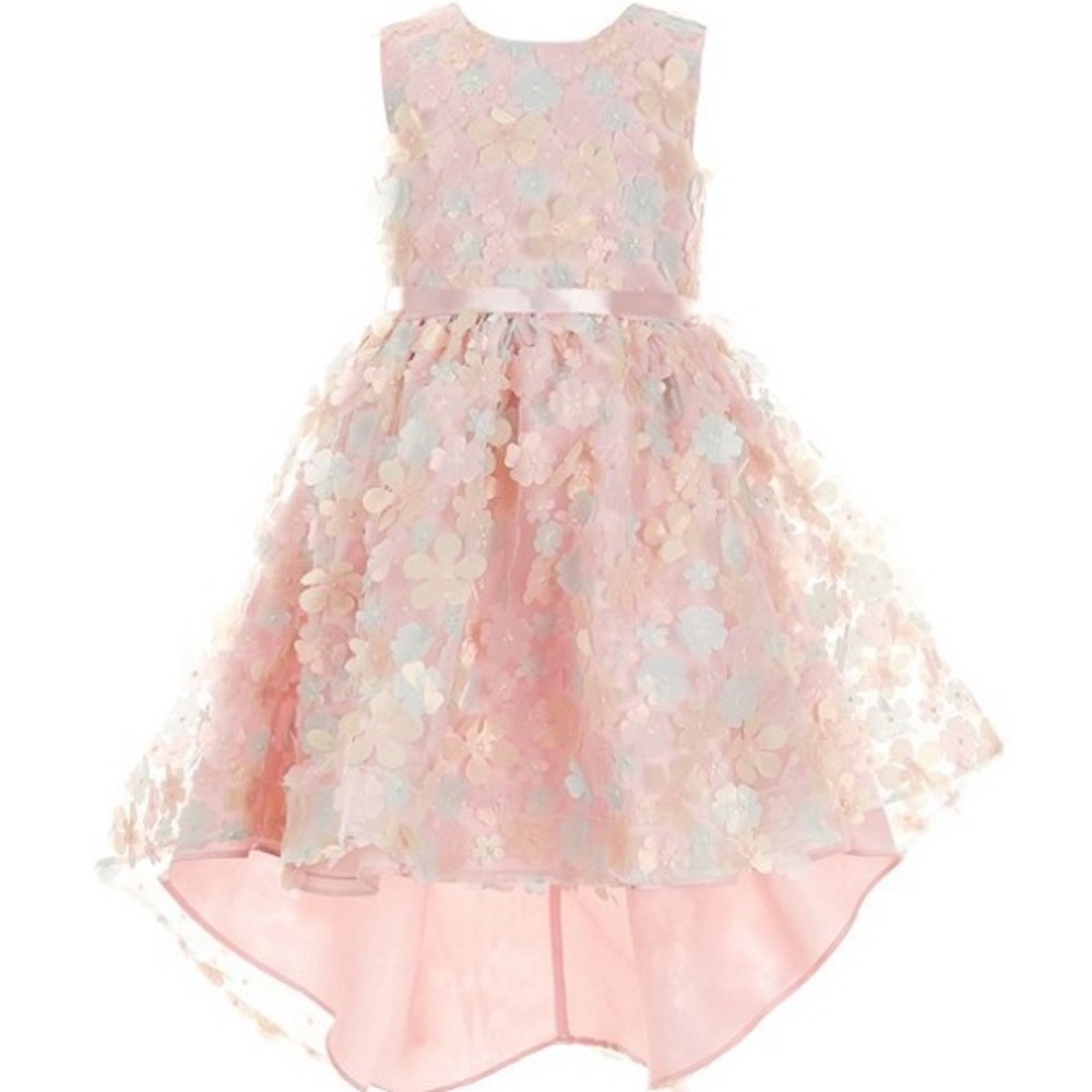 💐Rare Editions 💐 Pink and Yellow Floral Dress